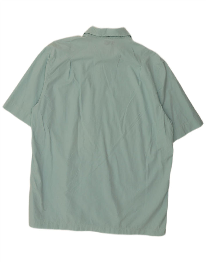 Camicia a maniche corte da uomo Levi's XL in cotone blu