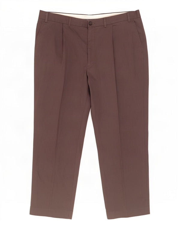 Pantaloni chino con pegging da uomo Marks & Spencer W38 L29 cotone grigio