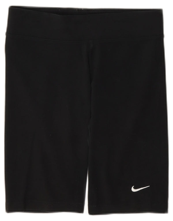 Pantaloncini sportivi da donna Nike UK 10 piccoli in cotone nero