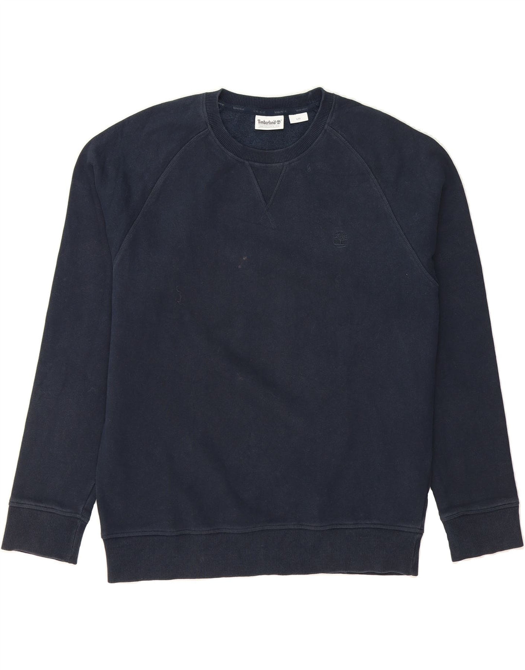 TIMBERLAND Mens Sweatshirt Jumper Large Navy Blue Cotton Vintage Timberland and Second-Hand Timberland from Messina Hembry 