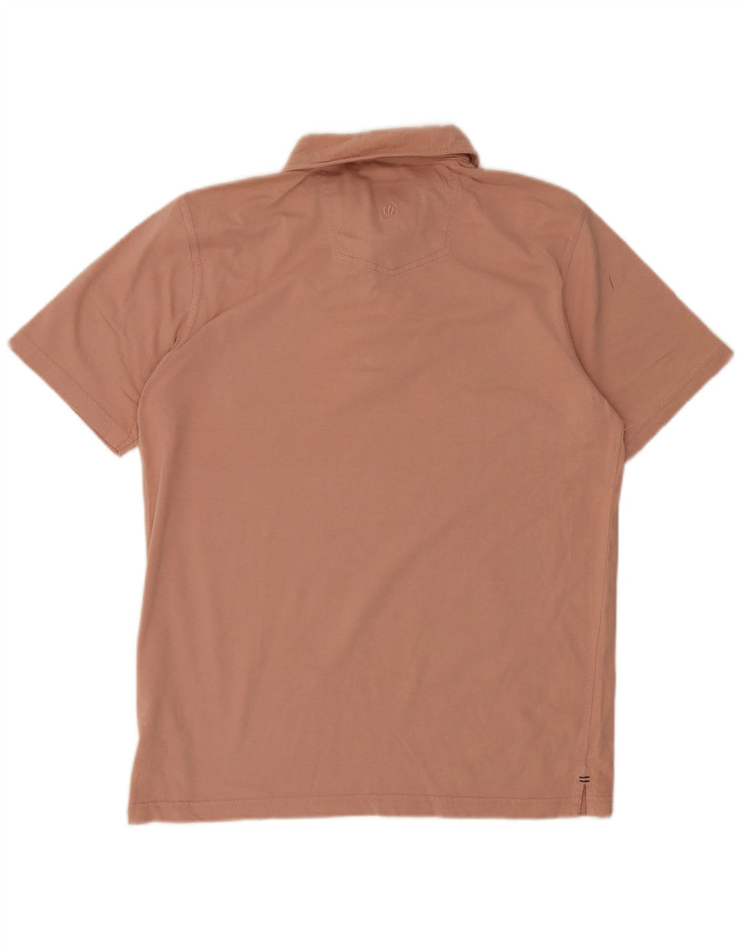 Polo da uomo Fat Face grande in cotone rosa
