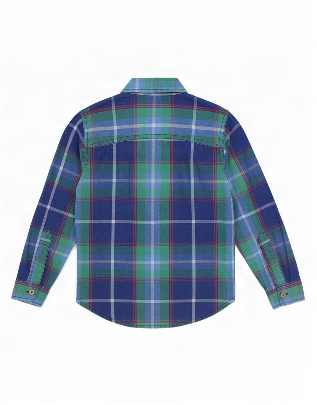 Camicia Joules per ragazzi 4-5 anni in cotone a quadri blu