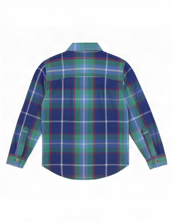 Camicia Joules per ragazzi 4-5 anni in cotone a quadri blu