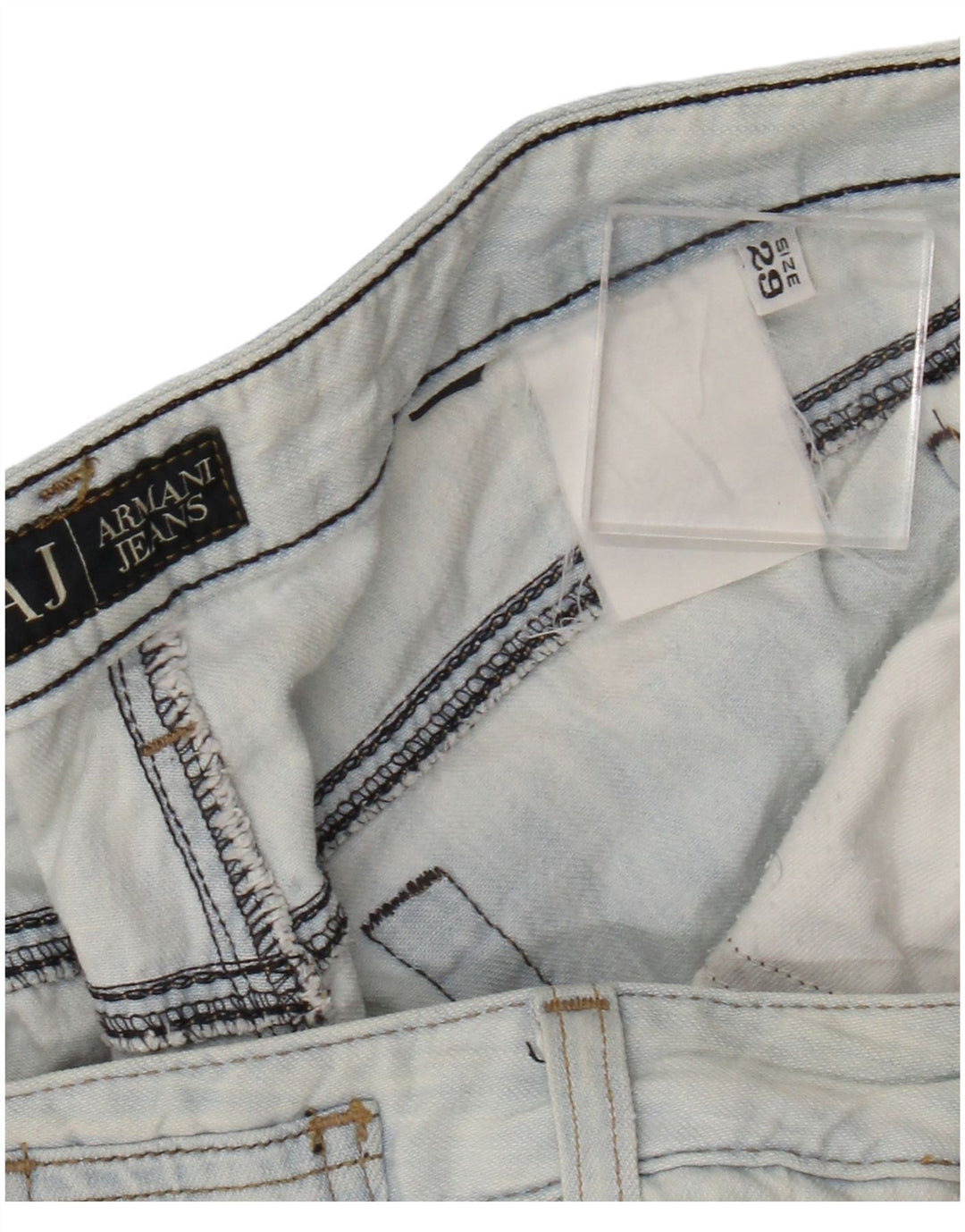 Jeans bootcut da donna ARMANI W29 L32 Blu