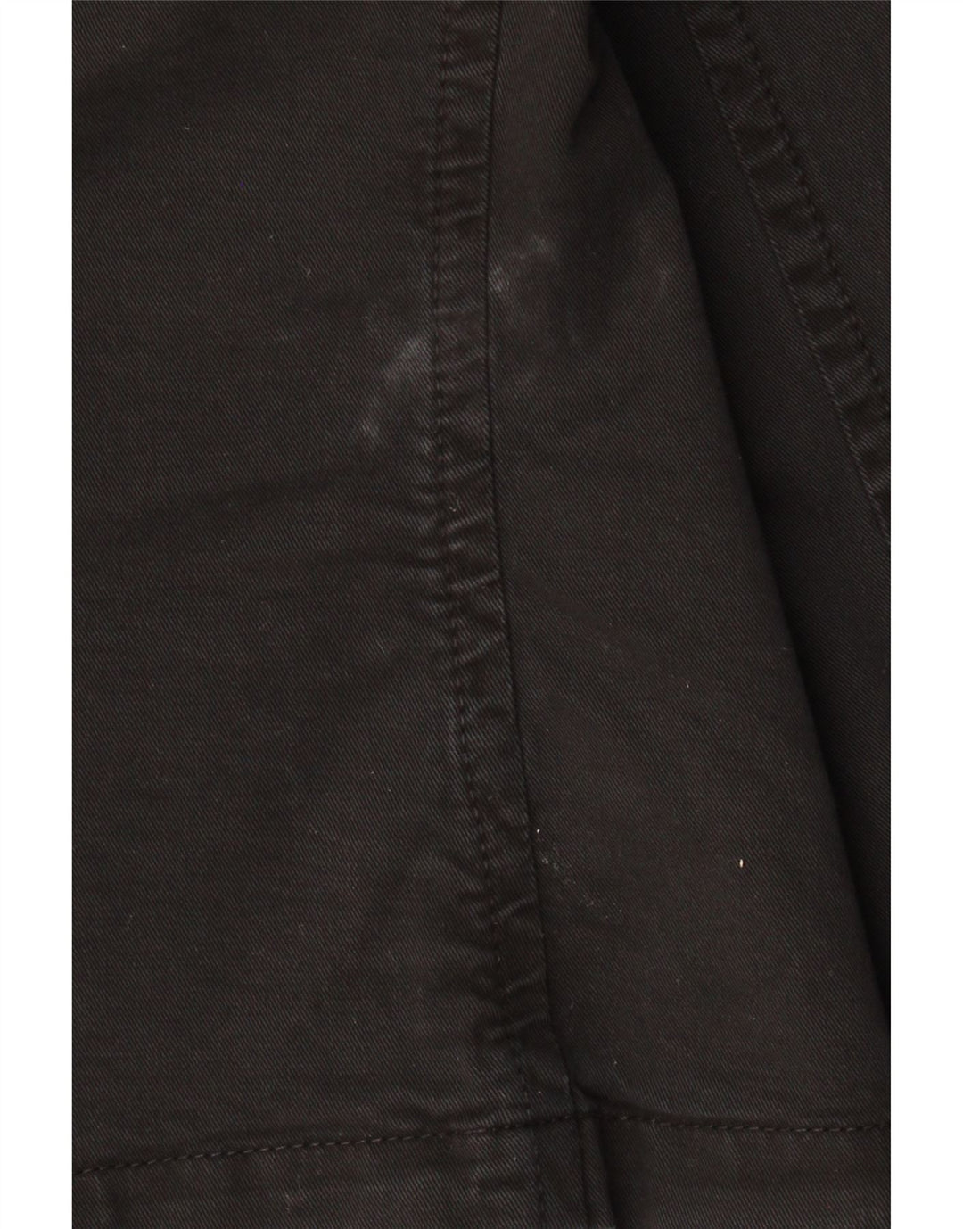 ARMANI JEANS Giacca Blazer Crop da Donna a 3 Bottoni IT 48 XL Cotone Nero