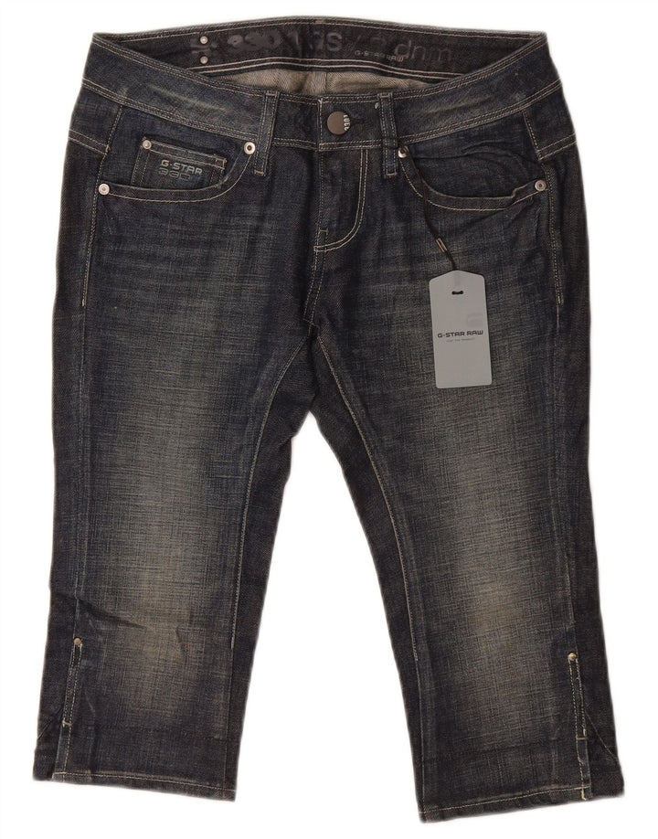 Jeans Capri da donna G-Star W28 L17 cotone blu