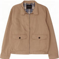 Giubbotto bomber Harbour blu da uomo Marks & Spencer UK 38 Cotone beige medio