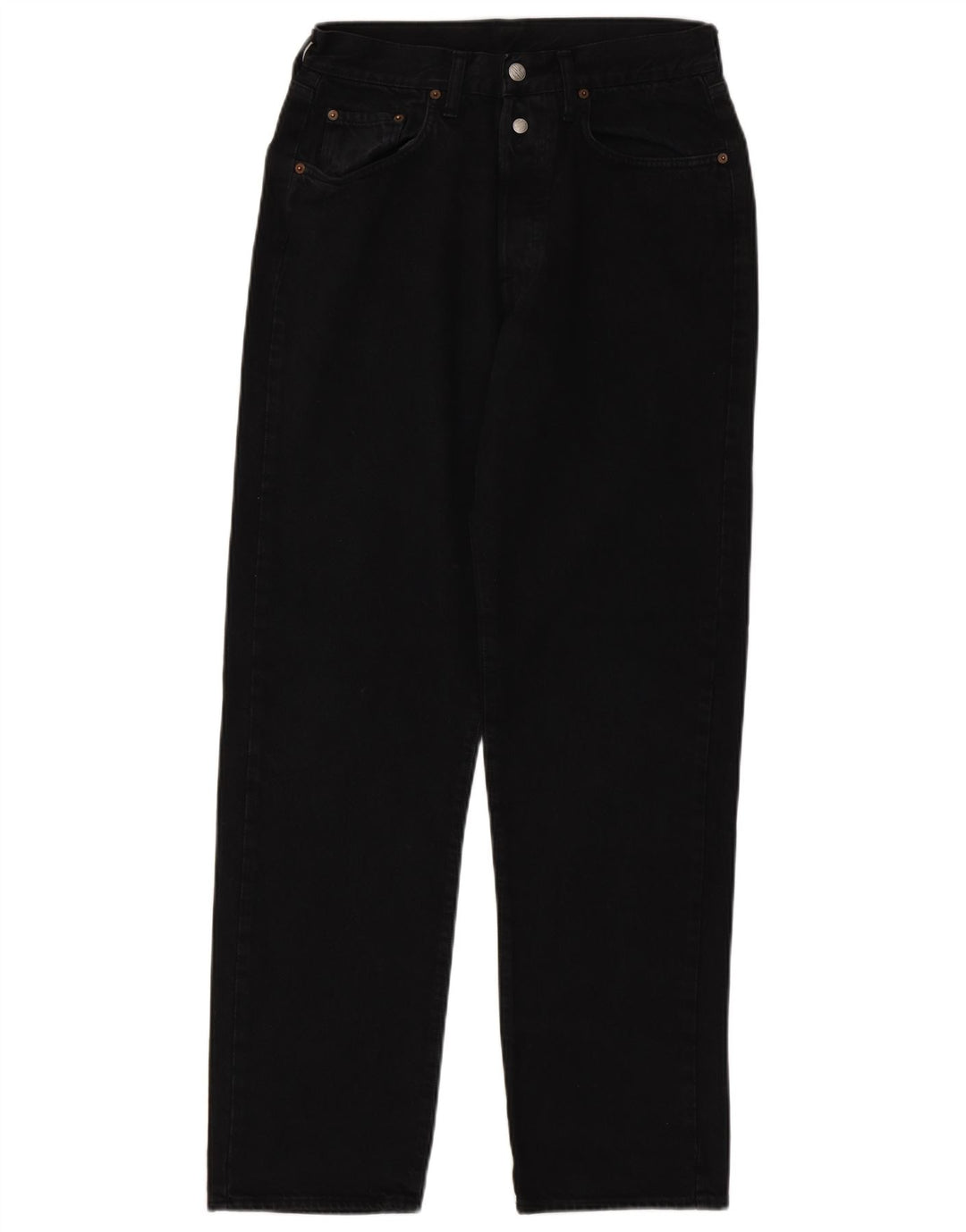 REPLAY Jeans dritti da uomo 901 vestibilità regolare W31 L32 cotone nero