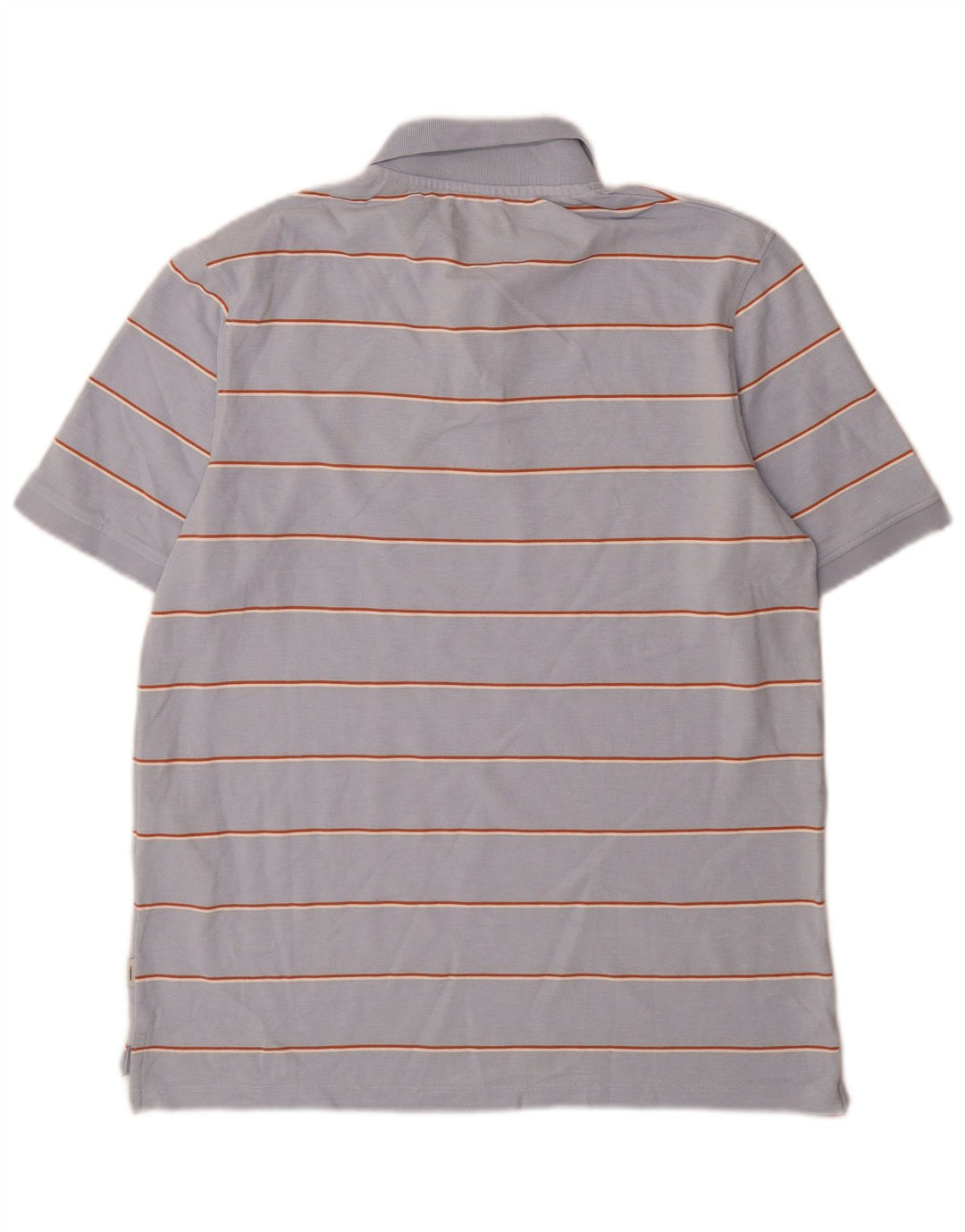 Polo da uomo Jack & Jones in cotone a righe blu medio