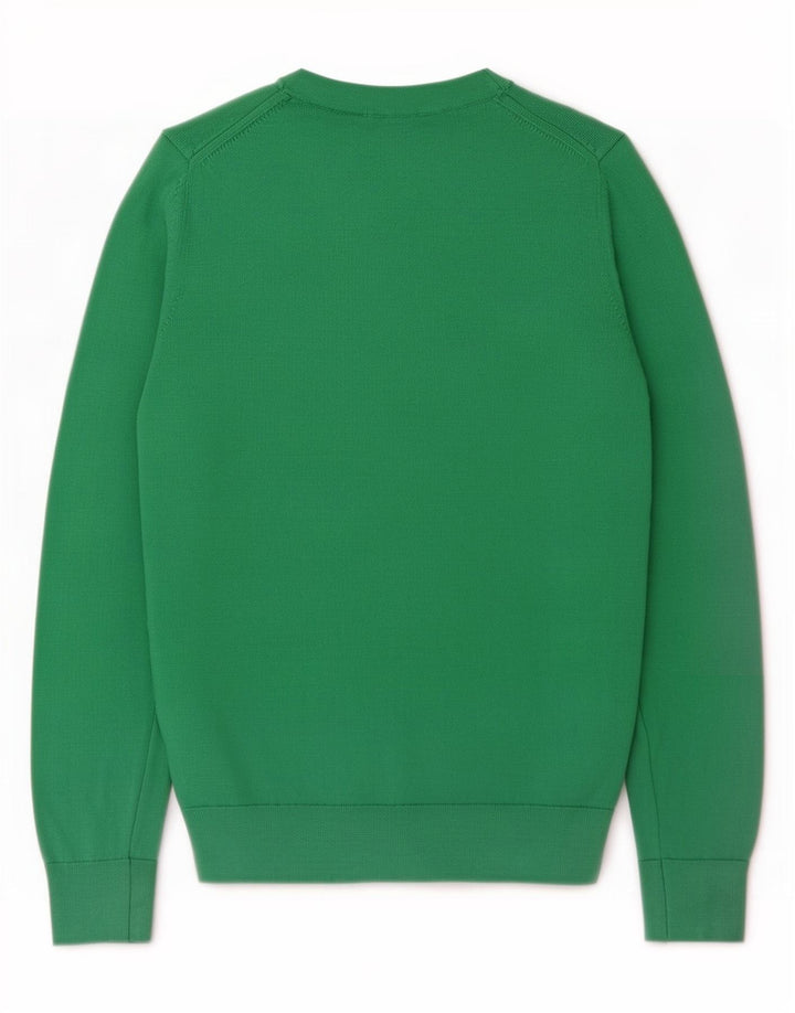 Maglione maglione girocollo da donna Marks & Spencer UK 12 Verde medio