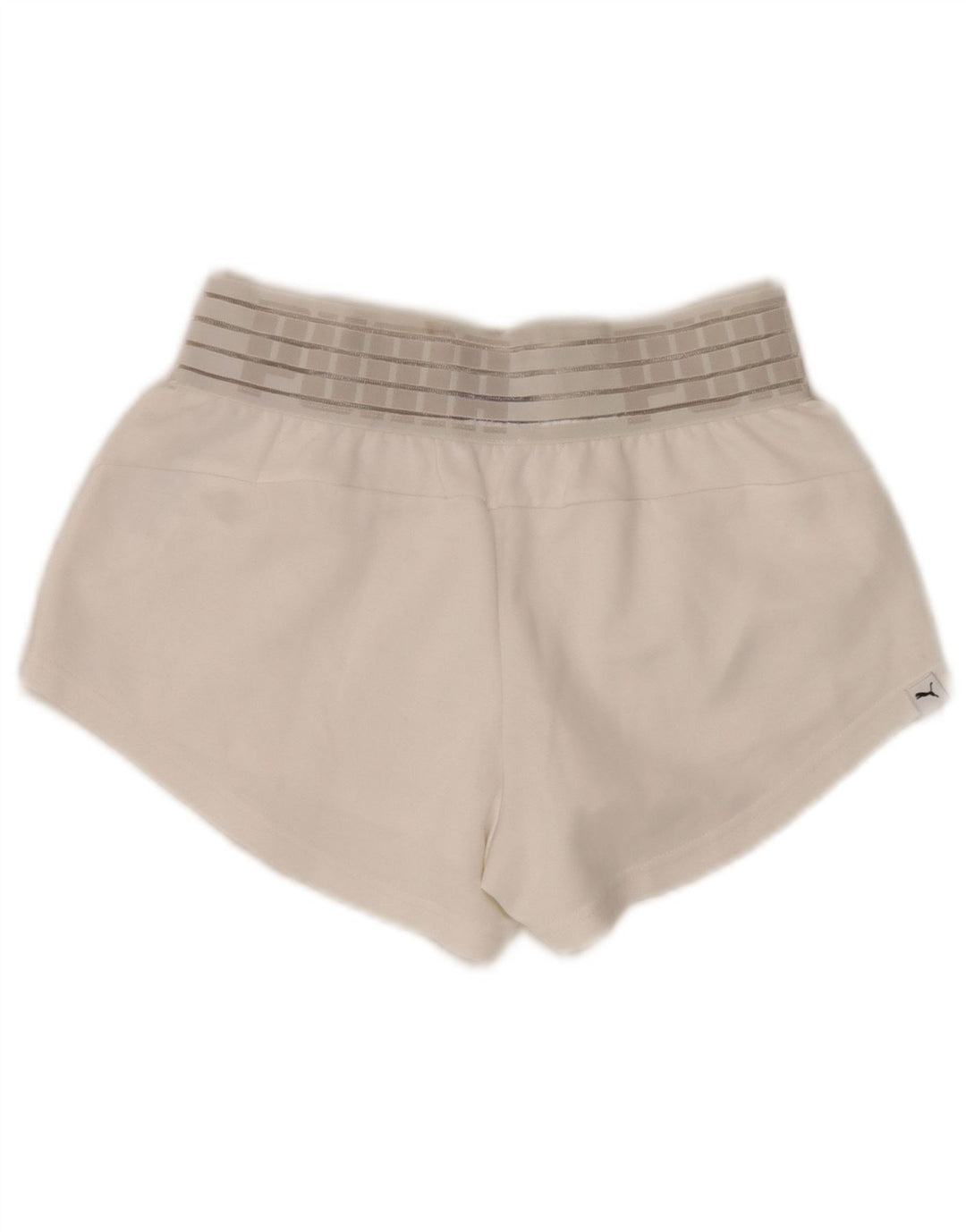 Pantaloncini sportivi grafici da donna Puma UK 8 Small Poliestere bianco
