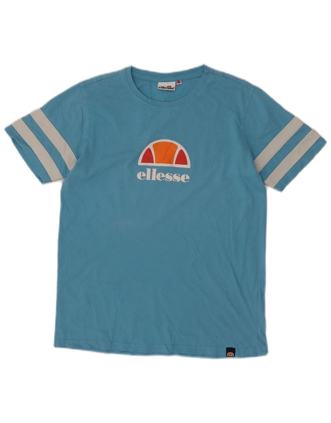 T-shirt grafica per ragazzi Ellesse Top 13-14 anni in cotone blu