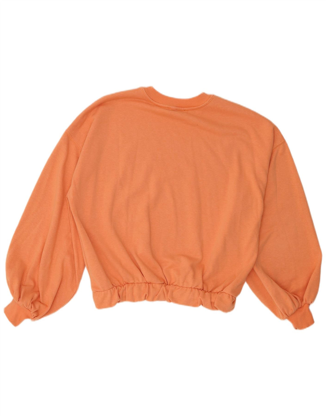 Maglione oversize da donna in velluto MINT VELVET UK 10 piccolo cotone arancione