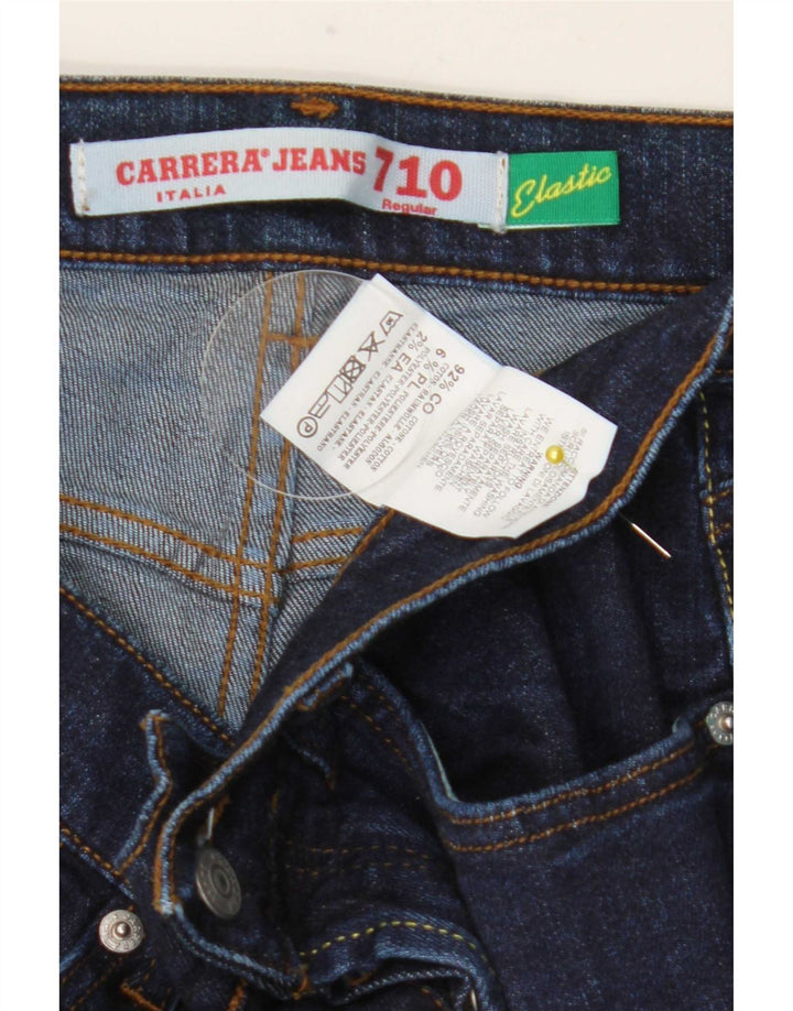 Jeans dritti regolari da uomo Carrera IT 48 medio W32 L34 cotone blu navy