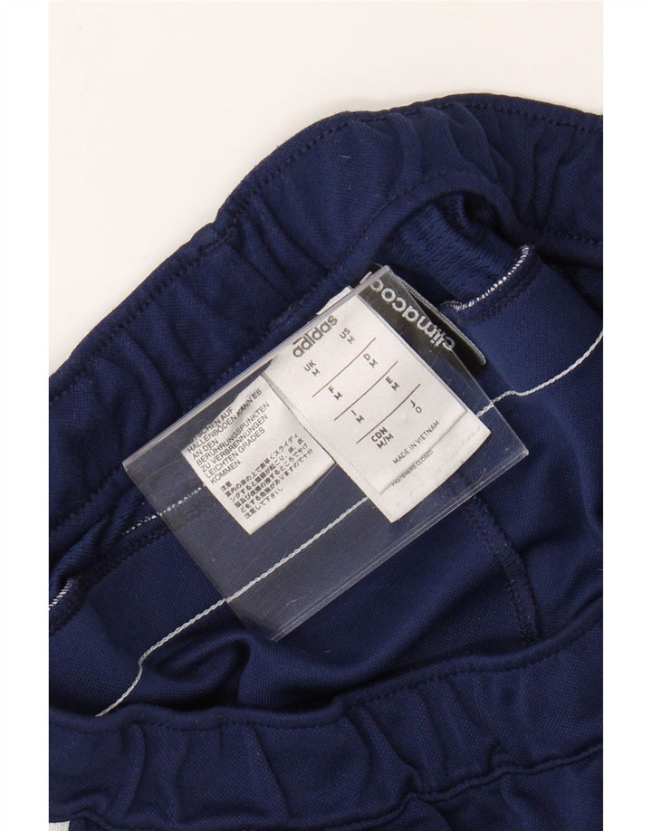 Pantaloni da tuta Adidas Climacool da uomo medi in poliestere blu navy