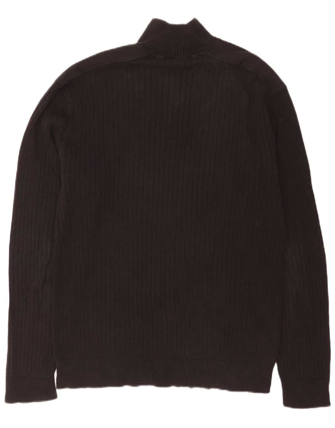 Maglione maglione con zip da uomo Calvin Klein Jeans XL nero