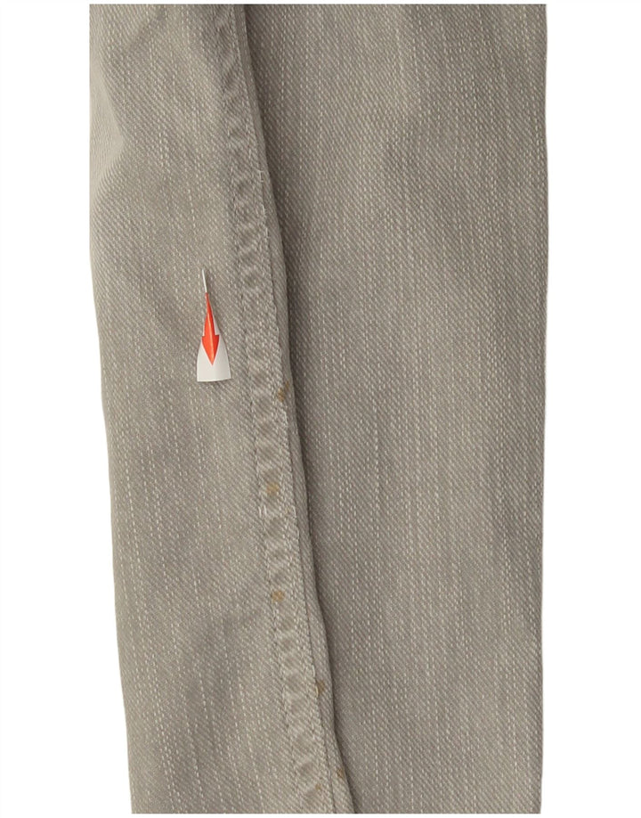 Jeans dritti regolari attillati da uomo Dolce & Gabbana W34 L28 Grigi