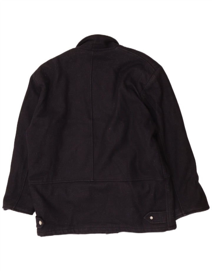 Cappotto giacca a vento da uomo Pit Stop UK 40 grande blu navy