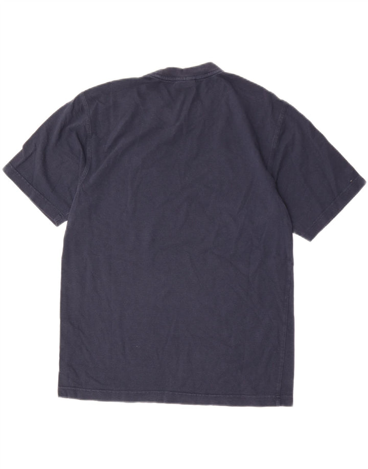 T-shirt da uomo Lacoste taglia 3 piccola in cotone blu navy