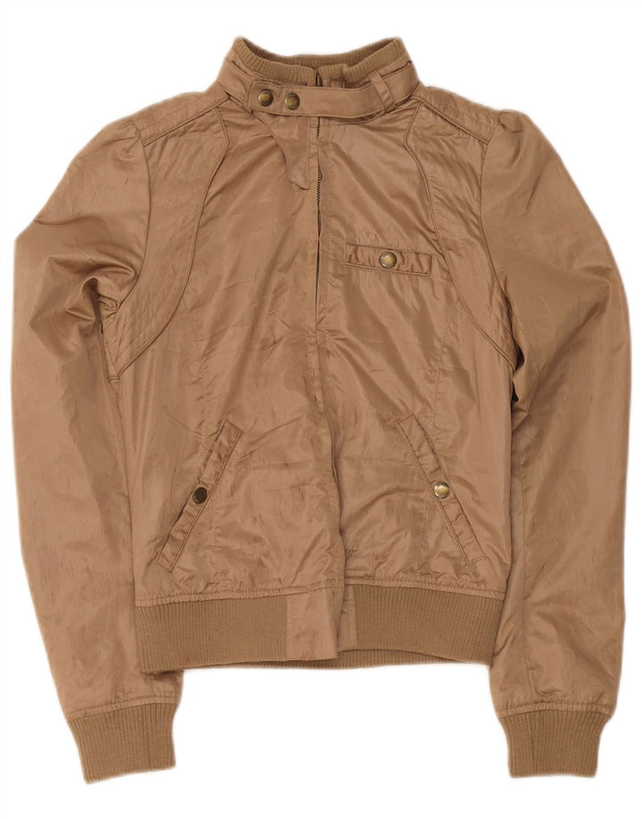 Giubbotto bomber da donna Guess UK 6 XS poliestere marrone