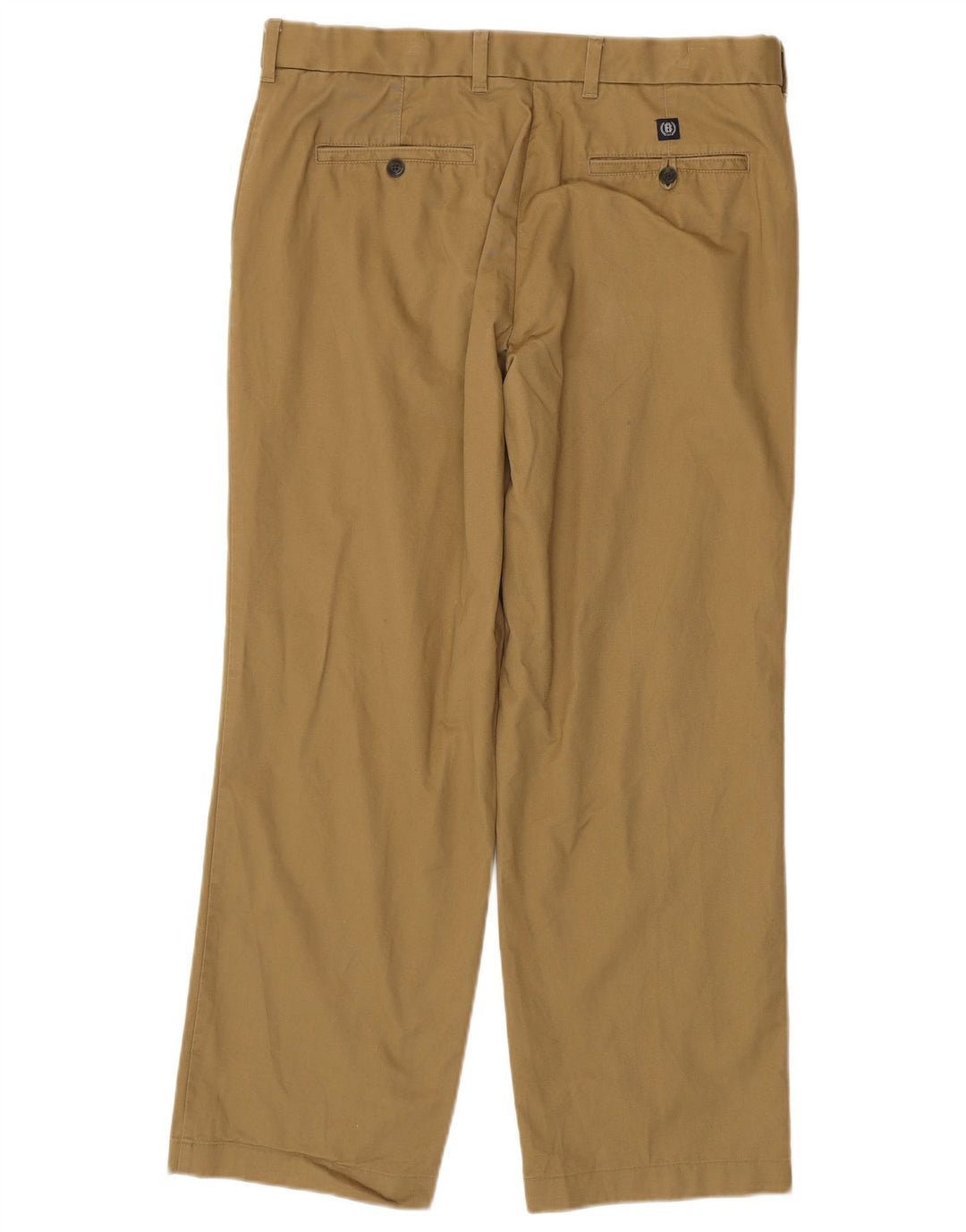 MARKS & SPENCER Pantaloni chino dritti da uomo W34 L28 Cotone beige