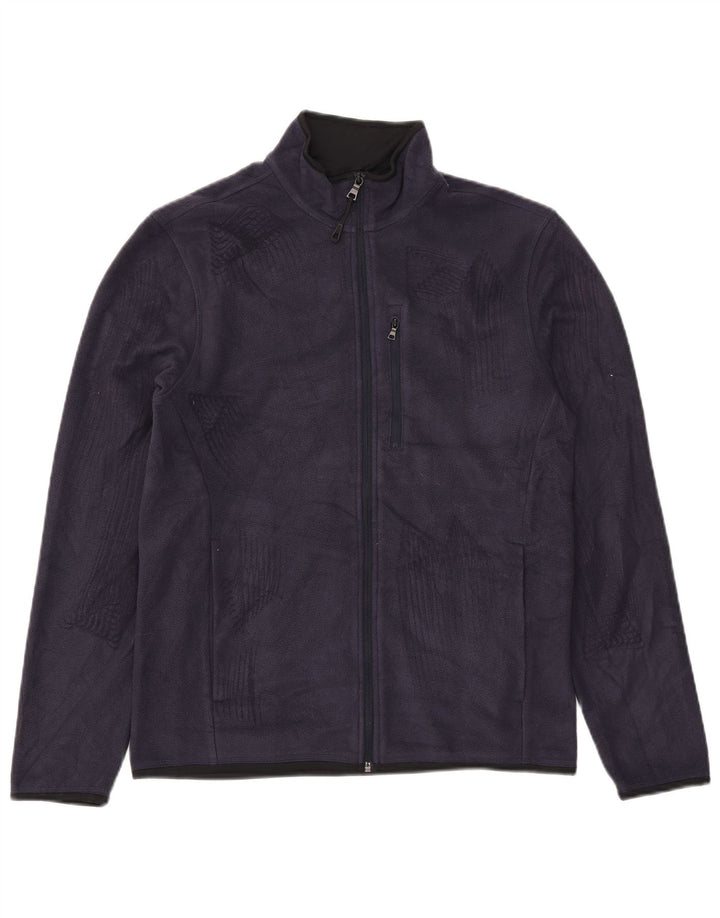 Giacca in pile da uomo Marks & Spencer UK 36 Small Blu Navy