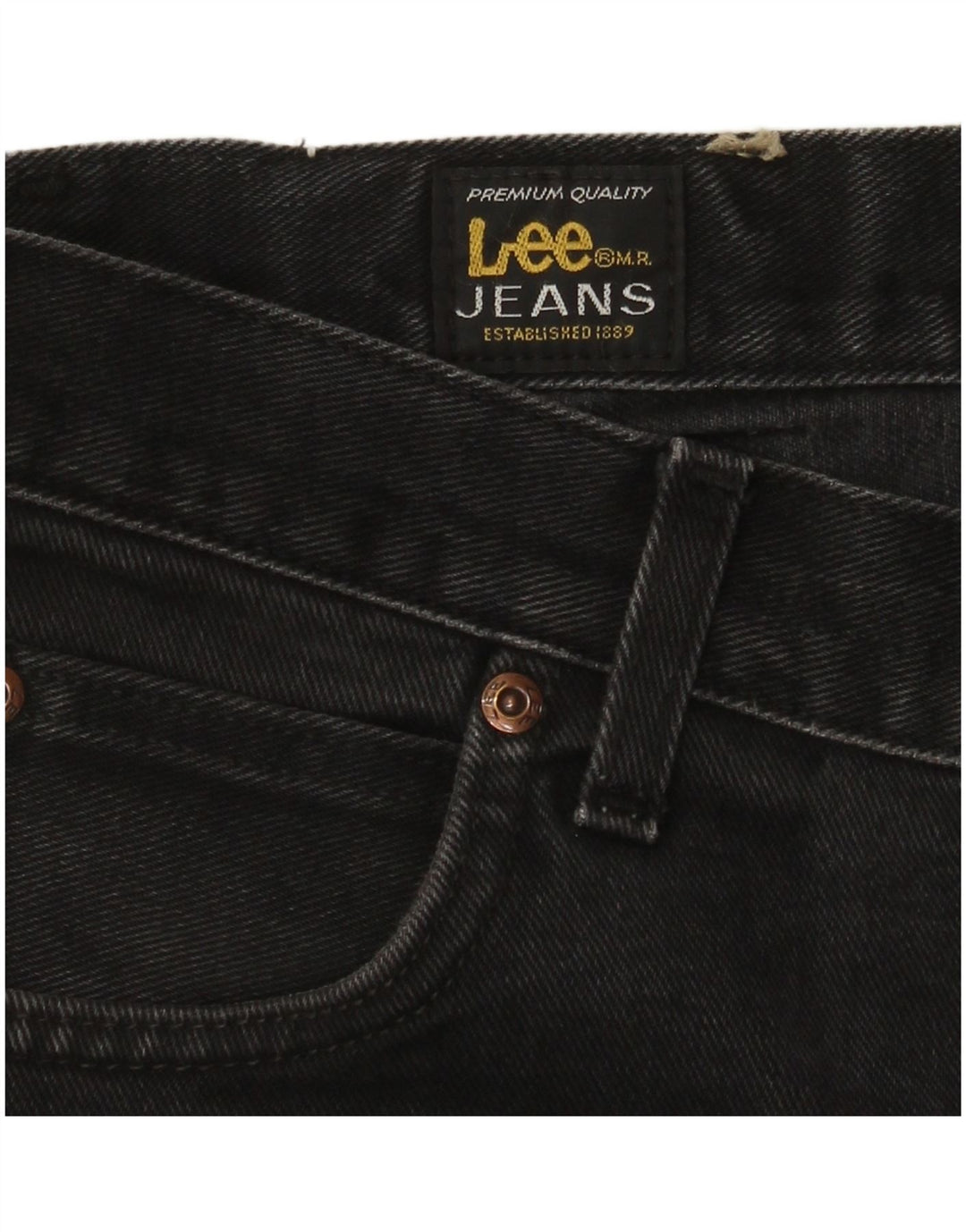 Jeans dritti da uomo Lee W32 L30 neri