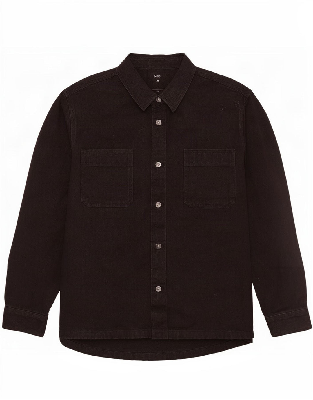 Camicia di jeans da uomo Marks & Spencer 3XL cotone nero