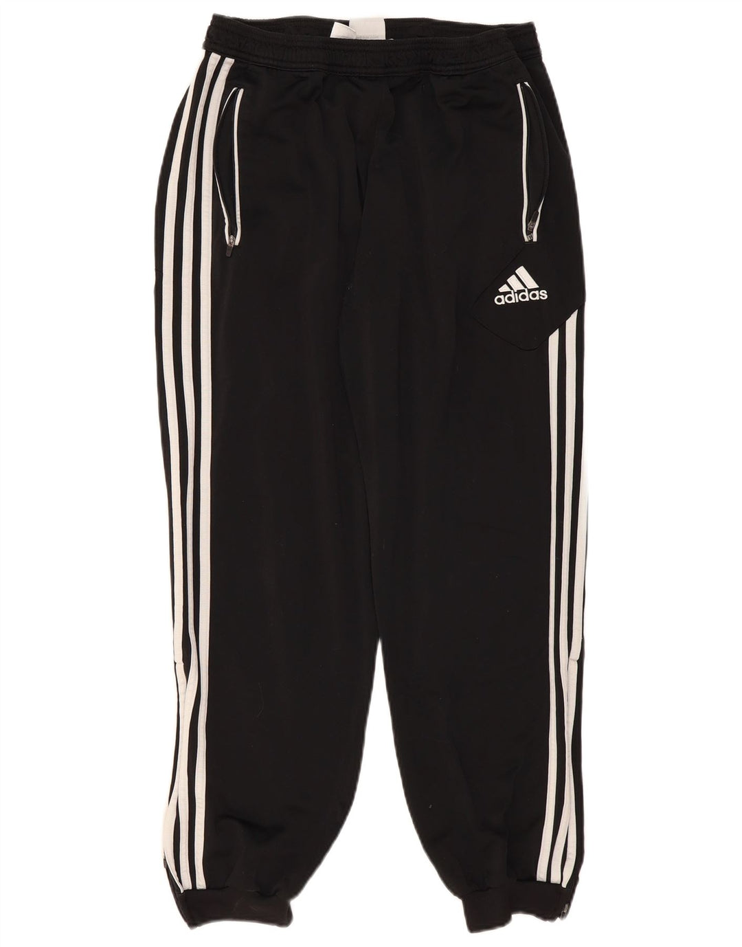 Pantaloni da tuta da uomo Adidas Joggers UK 40/42 Medium Nero Poliestere