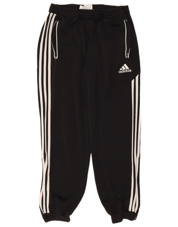 Pantaloni da tuta da uomo Adidas Joggers UK 40/42 Medium Nero Poliestere