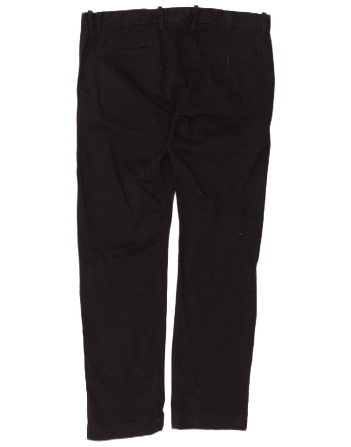 Pantaloni da abito slim slim J. Crew da uomo W34 L30 cotone nero