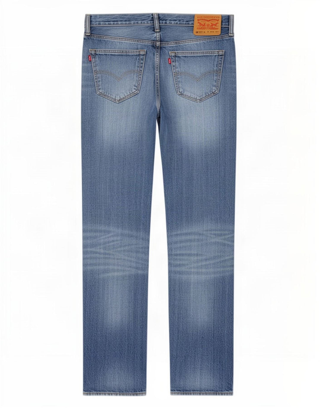 Jeans dritti Levi's 501 da donna W33 L38 cotone blu