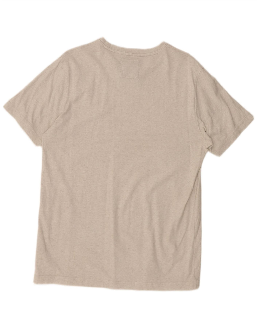 CREW CLOTHING T-shirt da uomo Top grande bianca screziata