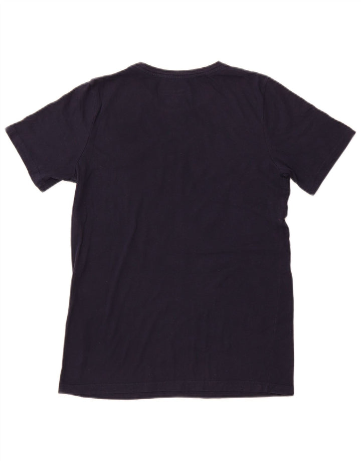 T-shirt grafica da donna CHAMPION Top UK 18 XL Blu navy