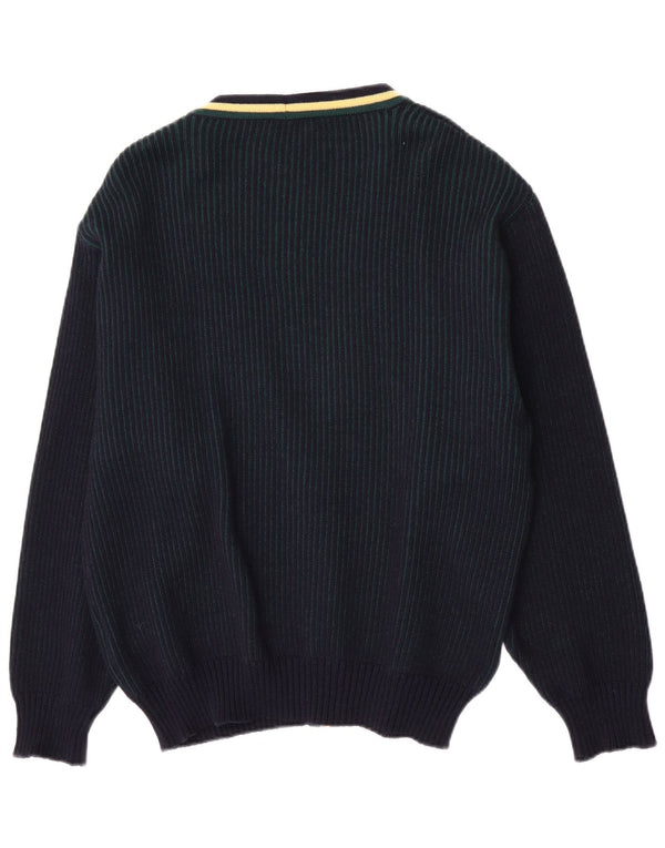 Maglione cardigan da uomo Konen Munchen EU 54 Large Navy Blue New Wool