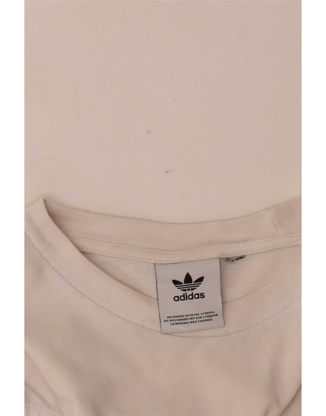 T-shirt grafica da uomo Adidas Top bianca media