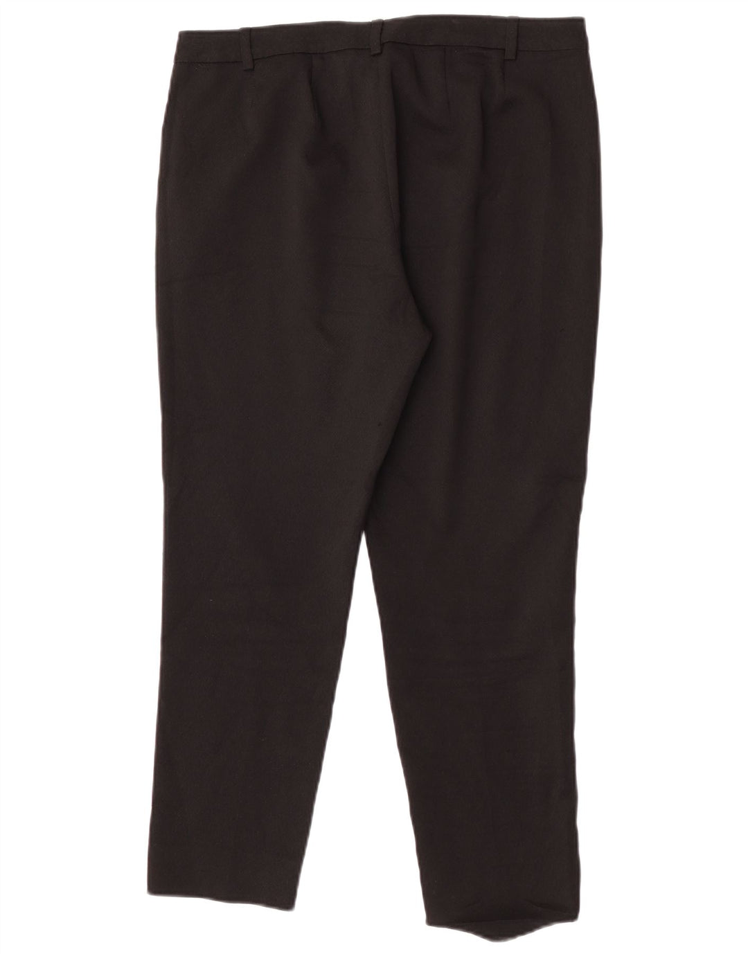 Pantaloni da abito slim da donna Marks & Spencer UK 12 medi W32 L25 neri