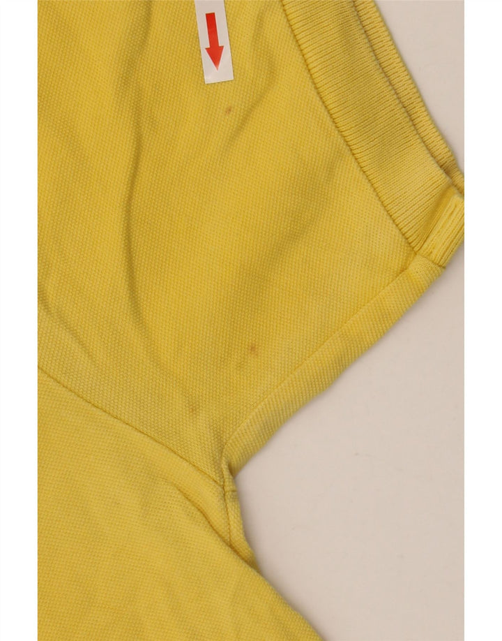 Polo Kappa Uomo Large in Cotone Giallo