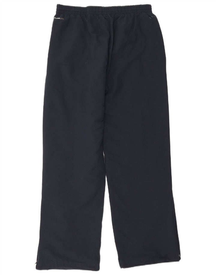 Pantaloni da tuta Adidas Clima 365 da uomo medio poliestere blu navy