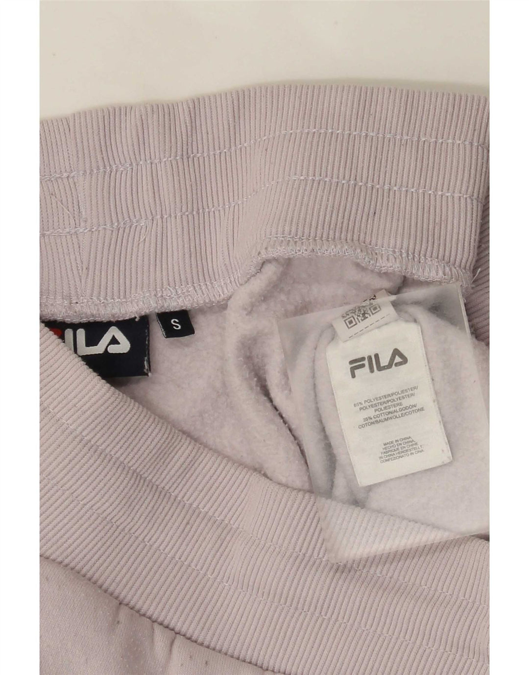 Pantaloni da tuta da donna Fila Joggers UK 10 Small Poliestere bianco