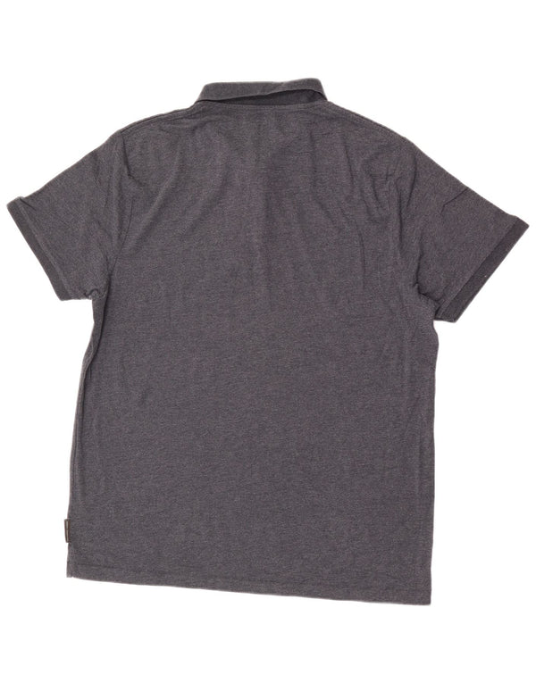 Polo da uomo French Connection 2XL in cotone grigio
