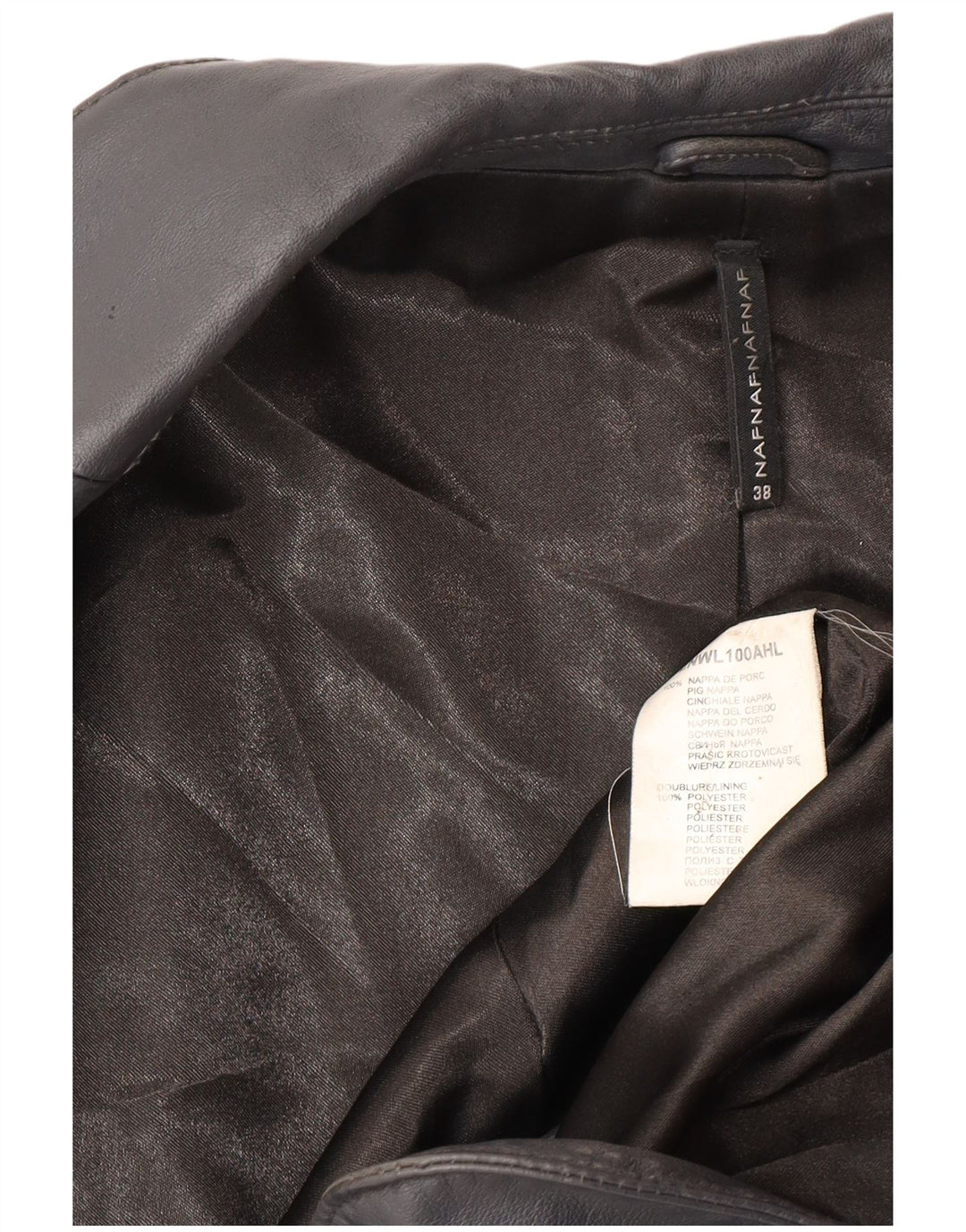 Giacca blazer a 3 bottoni da donna Naf Naf EU 38 medio blu navy