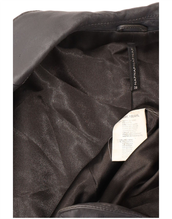 Giacca blazer a 3 bottoni da donna Naf Naf EU 38 medio blu navy