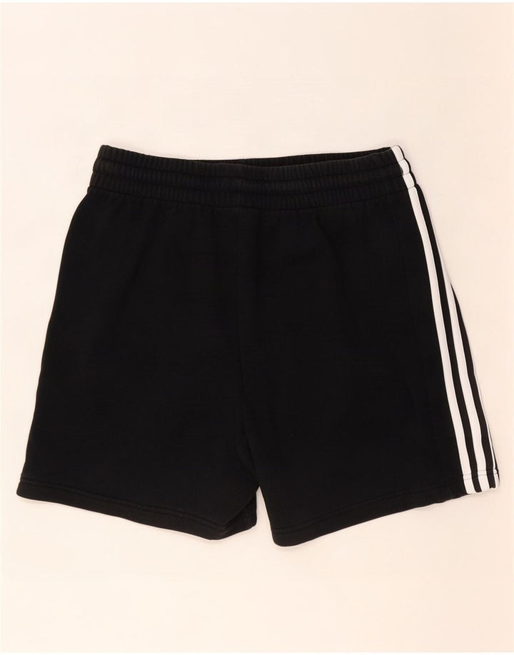 Pantaloncini sportivi da uomo Adidas grandi in cotone nero