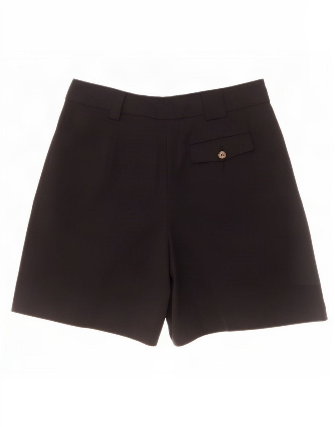 Topshop Pantaloncini chino con pegged da donna UK 12 Medium W30 Poliestere nero