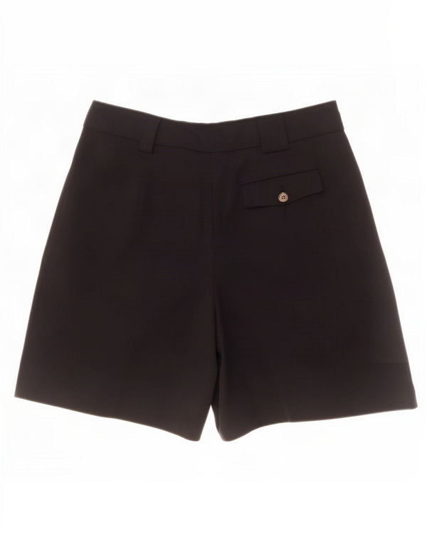 Topshop Pantaloncini chino con pegged da donna UK 12 Medium W30 Poliestere nero