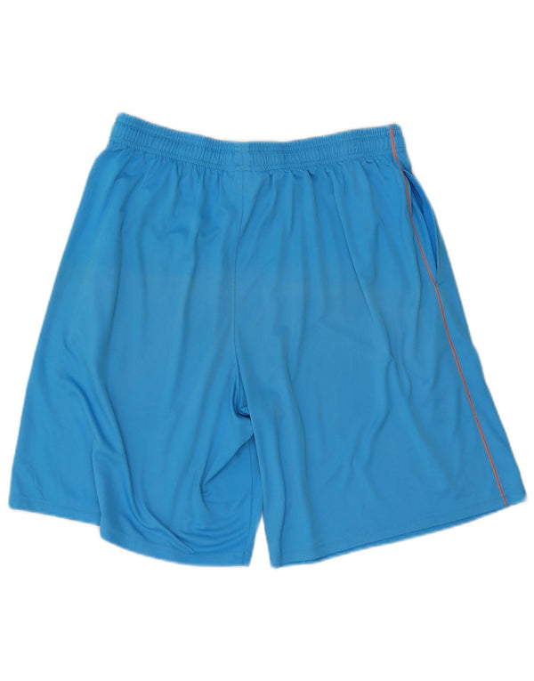 Pantaloncini sportivi Under Armour da uomo vestibilità ampia, grandi in poliestere blu