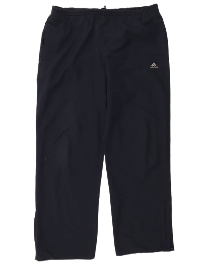 Pantaloni da tuta Adidas Clima 365 da uomo XL poliestere blu navy