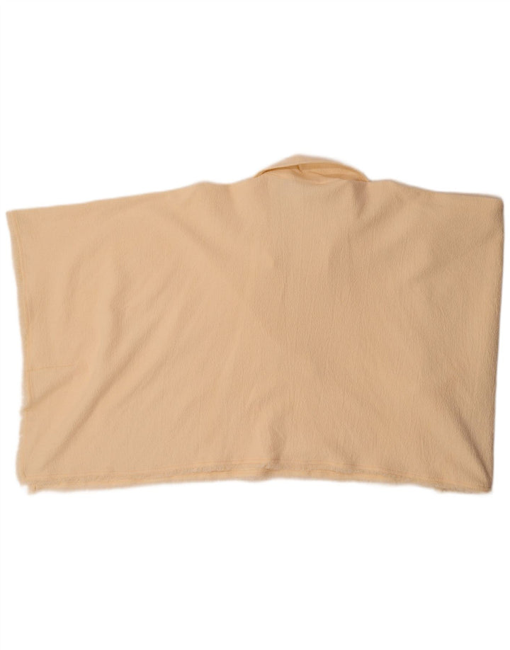 Top corto poncho da donna Zara UK 14 beige medio