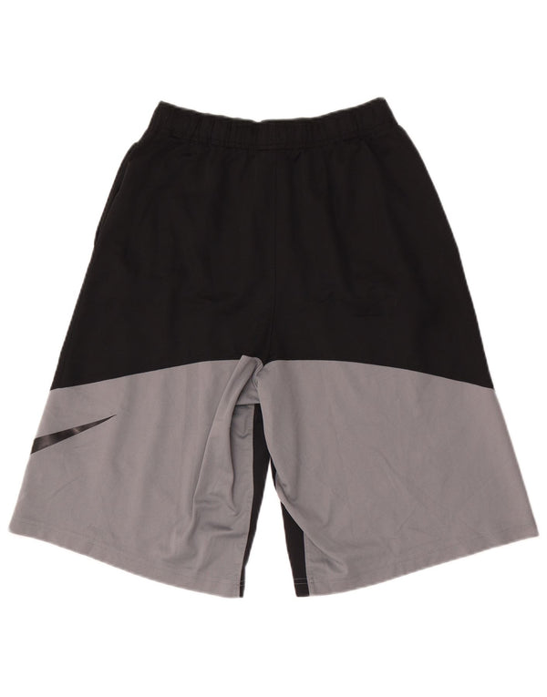 Pantaloncini sportivi Nike da ragazzo Dri Fit Graphic 13-14 anni XL Nero Colourblock
